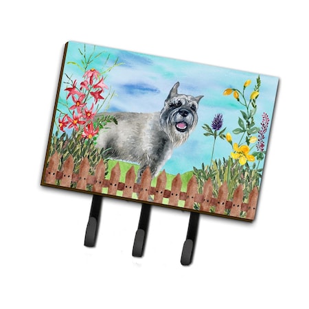 Carolines Treasures Schnauzer Spring Leash or Key Holder CK1224TH68